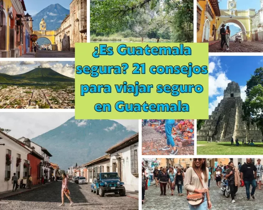 Viajar seguro en Guatemala