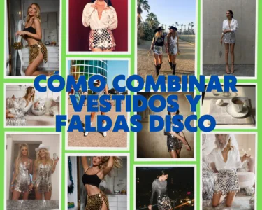 La diva de la música disco que llevas dentro: cómo combinar vestidos y faldas disco