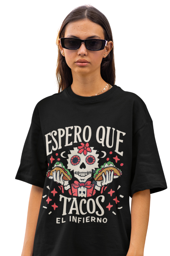 Camiseta Humor Tacos