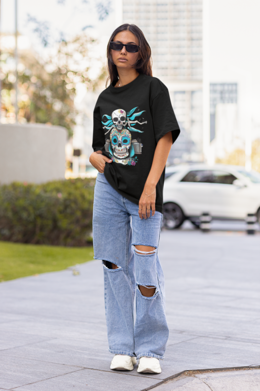 Skull camiseta