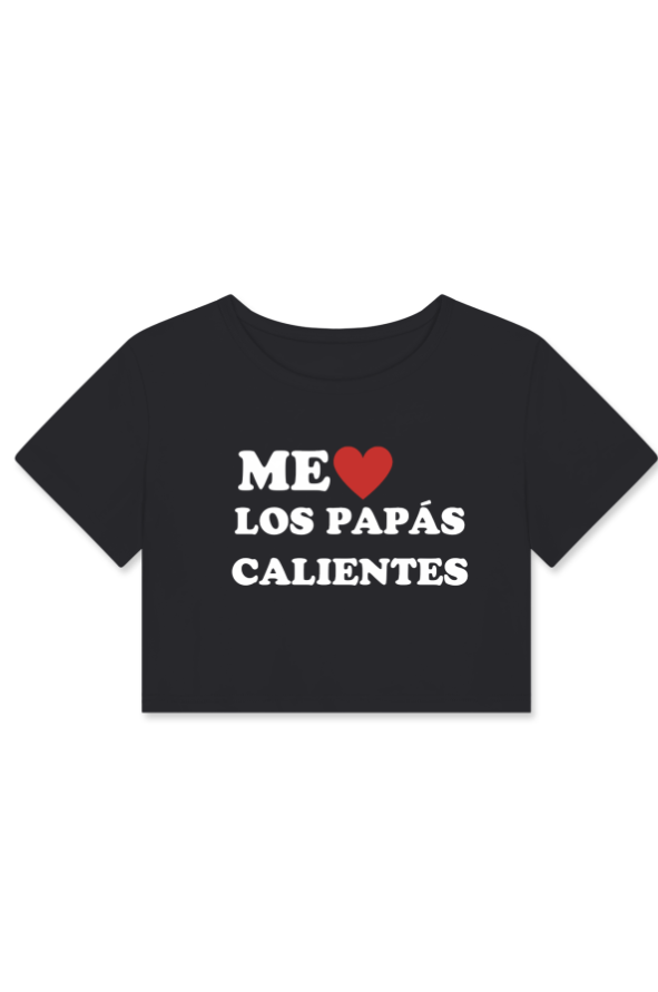 papás calientes Babydoll Camiseta