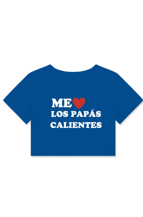 papás calientes Babydoll Camiseta