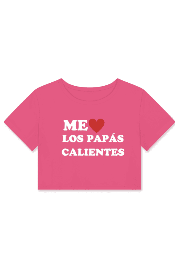 papás calientes Babydoll Camiseta