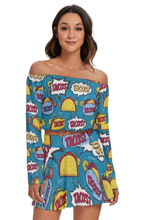 Conjunto de Ropa Cómic Tacos