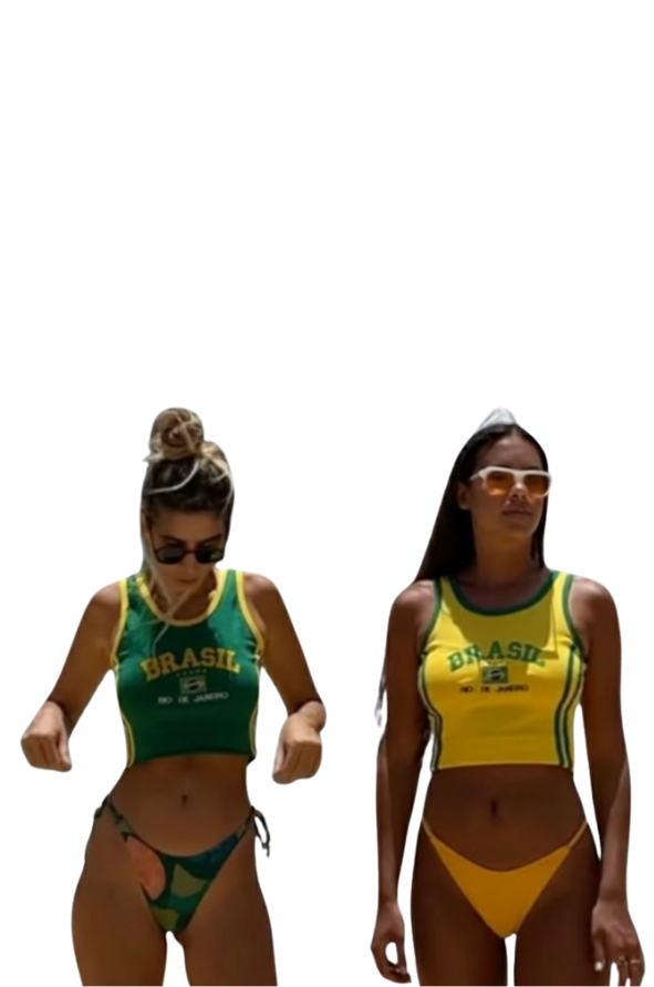 Y2K Brazil Tank Top