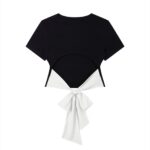Women's Slim Fit Boatneck T-Shirt - Image 7