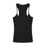 Slim Fit Ribbed Racerback Tank Top - Image 3
