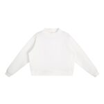 Essential Fleece Mock-Neck Crew Sweatshirt - Image 3