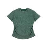 Vintage Washed Bodycon Cotton T-Shirt - Image 9