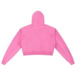 Snow Washed Cropped Hoodie - Image 8