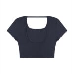Women's Square Neck Crop T-Shirt - Image 10