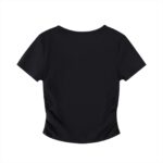 Ruched Bodycon Crop Top - Image 3