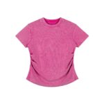 Vintage Washed Bodycon Cotton T-Shirt - Image 5