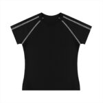 Women's Contrast Stitch Raglan T-Shirt - Image 2