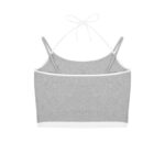 Contrast Binding Halter Tank Top - Image 6