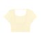 Women's Square Neck Crop T-Shirt - Image 8