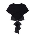 Women's Slim Fit Boatneck T-Shirt - Image 3