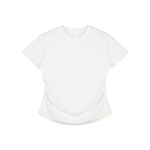Vintage Washed Bodycon Cotton T-Shirt - Image 3
