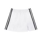 Contrast Side Stripe Slit Skirt - Image 4