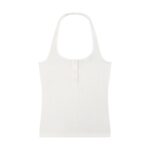 Women's Ribbed Henley Tank Top - Image 4