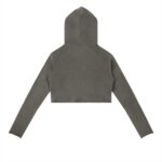 Vintage Washed Raw Edge Hoodie - Image 10