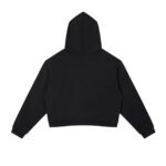 Contrast Side Stripe Cropped Hoodie - Image 3