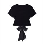 Women's Slim Fit Boatneck T-Shirt - Image 2