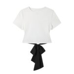 Women's Slim Fit Boatneck T-Shirt - Image 4