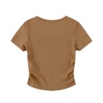 Ruched Bodycon Crop Top - Image 8