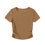 Ruched Bodycon Crop Top - Image 7